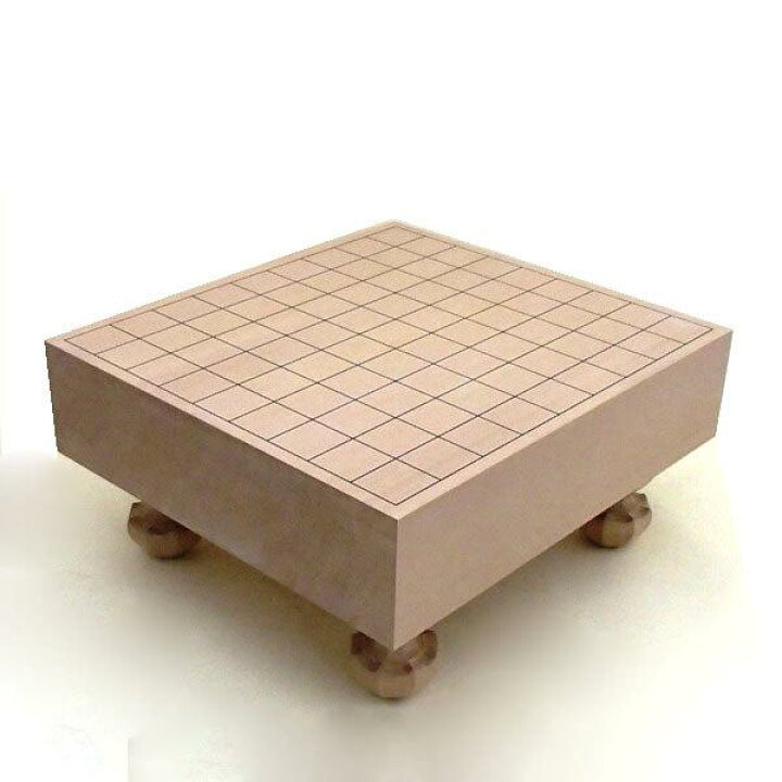 楽天市場】高級足付将棋盤セット 北海道産本桂3寸足付一枚板将棋盤 