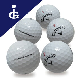 ゴルフボール　ロストボール　中古　Callaway　キャロウェイ　CHROME SOFT X　クロムソフト X　2022年モデル　★★ランク