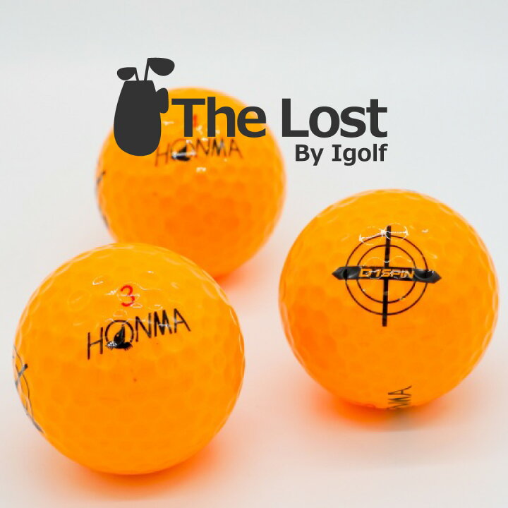 楽天市場】【今だけ+3球】 ゴルフボール ロストボール HONMA ホンマ 
