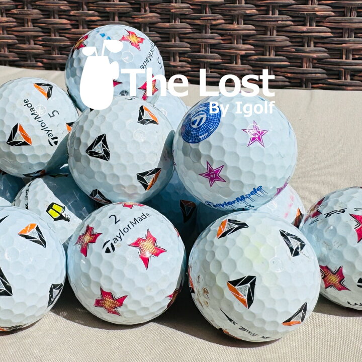 楽天市場】ゴルフボール ロストボール TaylorMade テーラーメイド TP5 