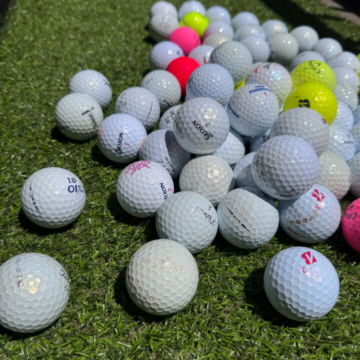 楽天市場】ゴルフボール ロストボール 激安 大量 50球セット・100球 