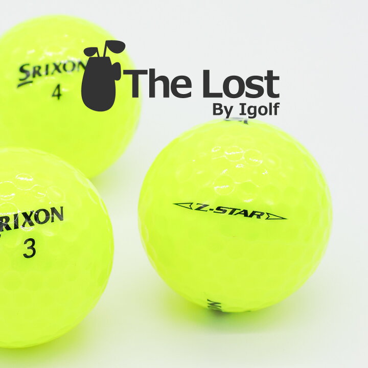 楽天市場】ゴルフボール ロストボール SRIXON スリクソン Z-STAR 