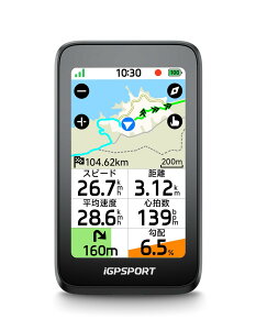 iGPSPORT BiNavi Air �T�C�N���R���s���[�^ GPS�T�C�R�� ���]�ԃi�r 3�C���` �^�b�`�p�l��