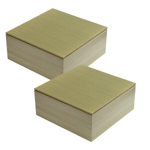 【冬支度応援★クーポン配布中】 畳 ユニット 小上がり 置き畳 ダンボール 畳ベッド 簡易ベッド 軽量 「 小上がり段ボール × 置き畳 セット (美畳/無地畳) 」 70×70×29.5cm ダンボール家具 折り