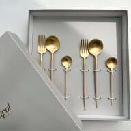 cutipol クチポール デザートセット GOA　アイボリーゴールド　結婚祝 正規品