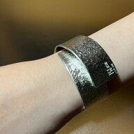 NAGAE＋ ナガエプリュス TIN BREATH バングル　ブレスレット 20mm シルバー　母の日　ギフト