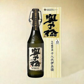 奥の松　大吟醸雫酒 十八代伊兵衛 720ml│日本酒 贈答 プレゼント ギフト 御礼 お礼 還暦 退職祝 送別 誕生日 御祝 お祝い 父の日 記念日 化粧箱入 木箱 包装無料 名入れ熨斗対応 のし 敬老の日 御年賀　JAPANESE SAKE【ふくしま15％OFFクーポン対象】