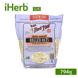 �yPOINT20�{��12/15 0:00�`1/5 23:59�zBob's Red Mill �N�C�b�N ���[���h�I�[�c �y iHerb �A�C�n�[�u ���� �z �{�u�Y���b�h�~�� �I�[�g�~�[�� �I�[�g�� �S������ �O���e���t���[ 794g