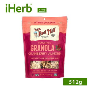 Bob's Red Mill �I�[�u���Ă��O���m�[�� �y iHerb �A�C�n�[�u ���� �z �{�u�Y���b�h�~�� �S���I�[�c�� �S�������X�i�b�N �V�R�����g�p �O���e���t���[ �N�����x���[�A�[�����h 312g