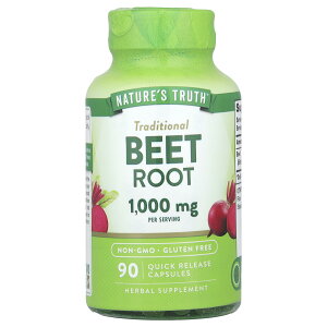 �y15%OFF�N�[�|����4/4 00:00~4/10 01:59�zNature's Truth �r�[�g���[�g �y iHerb �A�C�n�[�u ���� �z �l�C�`���[�Y�g�D���[�X �r�[�g�� �r�[�c �T�v�������g �T�v�� �J�v�Z�� 500mg 90��