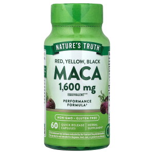 Nature's Truth �}�J �y iHerb �A�C�n�[�u ���� �z �l�C�`���[�Y�g�D���[�X �T�v�������g �T�v�� �n�[�u �J�v�Z�� 1,600mg 60��