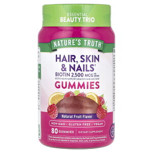 Nature's Truth �r�I�`�� �O�~ �y iHerb �A�C�n�[�u ���� �z �l�C�`���[�Y�g�D���[�X �r�^�~��B �r�^�~��C �r�^�~��E �r�^�~�� �T�v�������g �T�v�� �V�R�t���[�c�� 1,250mcg 80��