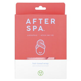 AfterSpa ヘアタオル 【 iHerb アイハーブ 公式 】 アフタースパ ライフスタイル ヘアボンネット ヘアドライタオル フリーサイズ 1枚