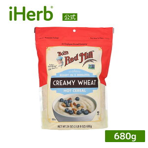 �y15%OFF�N�[�|����5/9 20:00~5/16 01:59�zBob's Red Mill �N���[�~�[���� �y iHerb �A�C�n�[�u ���� �z �{�u�Y���b�h�~�� �z�b�g�V���A�� �R�[�V���H�i 680g