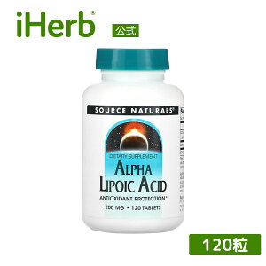 �y15%OFF�N�[�|����7/4 20:00~7/11 01:59�zSource Naturals �A���t�@���|�_ �y iHerb �A�C�n�[�u ���� �z �\�[�X�i�`�������Y ��-���|�_ �T�v�� �T�v�������g �^�u���b�g 200mg 120��