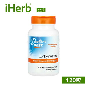 �yPOINT20�{��12/15 0:00�`1/5 23:59�zDoctor's Best L-�`���V�� �y iHerb �A�C�n�[�u ���� �z �h�N�^�[�Y�x�X�g �`���V�� �A�~�m�_ �T�v�������g �T�v�� �x�W�J�v�Z�� 500mg 120��
