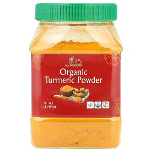 Jiva Organics �I�[�K�j�b�N �^�[�����b�N �p�E�_�[ �y iHerb �A�C�n�[�u ���� �z �W�[�o�I�[�K�j�N�X 454g