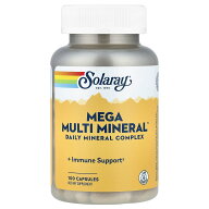 【7,000円以上購入で20%OFFクーポン★9/4 20:00~9/11 01:59】Solaray メガ マルチミネラル 【 iHerb アイ…