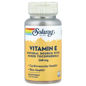 Solaray �r�^�~��E �y iHerb �A�C�n�[�u ���� �z �\�����[ �r�^�~�� E �����g�R�t�F���[�� �r�^�~���� �r�^�~���T�v�� �T�v�������g �T�v�� �\�t�g�W�F�� 268mg 50��