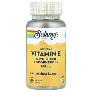 Solaray �r�^�~��E �h���C�t�H�[�� �y iHerb �A�C�n�[�u ���� �z �\�����[ �r�^�~�� E �����g�R�t�F���[�� �������� ����� �r�^�~���� �r�^�~���T�v�� �T�v�������g �T�v�� �J�v�Z�� 268mg 50��