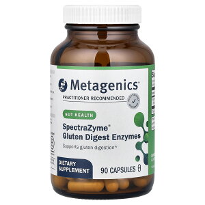 �y15%OFF�N�[�|����5/9 20:00~5/16 01:59�zMetagenics �X�y�N�g���U�C�� �O���e�� �_�C�W�F�X�g �y iHerb �A�C�n�[�u ���� �z ���^�W�F�j�b�N�X SpectraZyme Gluten Digest �v�������G���h�y�v�`�_�[�[ �y�f �T�v
