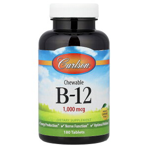 �y15%OFF�N�[�|����5/23 20:00~5/27 01:59�zCarlson �r�^�~��B12 �y iHerb �A�C�n�[�u ���� �z �J�[���\�� �r�^�~��B �r�^�~�� B12 B �V�A�m�R�o���~�� �r�^�~��B�Q �r�^�~���� �T�v�� �`���A�u�� �^�u���b