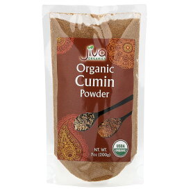 Jiva Organics オーガニック クミン パウダー 【 iHerb アイハーブ 公式 】 ジーバオーガニクス 200g