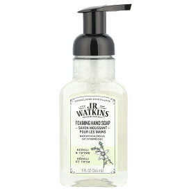 【20%OFFクーポン★3/4 20:00~3/11 01:59】J R Watkins 泡 ハンドソープ 【 iHerb アイハーブ 公式 】 J R ワトキンス ネロリ タイム 266ml