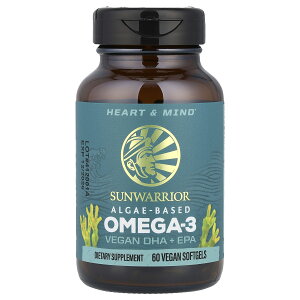 �yPOINT20�{��1/30 00:00�`2/11 23:59�zSunwarrior �I���K3 ���B�[�K�� DHA + EPA �y iHerb �A�C�n�[�u ���� �z �T���E�H�[���A�[ �A���� �I���K3���b�_ ���� EPA DHA �I���K 6 7 9 �T�v�������g �T�v�� �r�[�K�� 