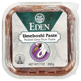 Eden Foods 梅干しペースト 【 iHerb アイハーブ 公式 】 エデンフーズ 梅干しのピューレ プラム 海塩 200g