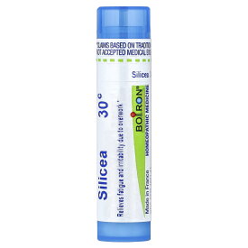 Boiron シリシア 【 iHerb アイハーブ 公式 】 ボイロン Silicea シリカ シングルレメディー レメディー ホメオパシー ハーブ サプリメント サプリ ペレット 30C 約80粒