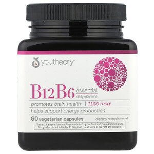 �y15%OFF�N�[�|����5/23 20:00~5/27 01:59�zYoutheory B12 B6 �y iHerb �A�C�n�[�u ���� �z ���[�Z�I���[ �r�^�~��B6 �r�^�~��B12 �r�^�~��B �r�^�~�� B B6 B12 �r�^�~���� �r�^�~���T�v�� �T�v�������g �T�v�� 