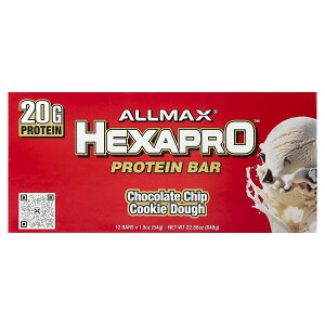 �y15%OFF�N�[�|����8/4 20:00~8/11 01:59�zALLMAX �w�L�T�v�� �v���e�C���o�[ �y iHerb �A�C�n�[�u ���� �z �I�[���}�b�N�X �z�G�C �s�[ �v���e�C�� �h�{ �o�[ �X�|�[�c�o�[ �^���p�N�� Hexapro �`���R���[