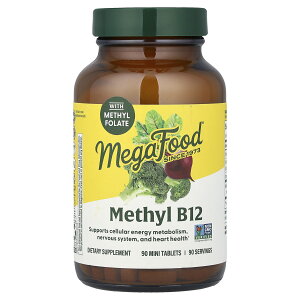 MegaFood ���`��B12 �y iHerb �A�C�n�[�u ���� �z ���K�t�[�h �r�^�~��B12 �r�^�~�� B B12 ���`���R�o���~�� �t�_ �r�^�~��B6 B6 �r�^�~���� �r�^�~���T�v�� �T�v�������g �T�v�� �^�u���b�g 90��