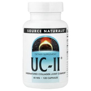 Source Naturals UC-II y iHerb ACn[u  z \[Xi`Y R[Q ϐ II^ JVE Tvg Tv JvZ 40mg 120