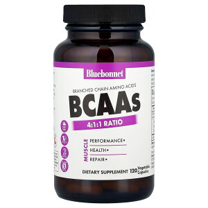 Bluebonnet Nutrition BCAA �y iHerb �A�C�n�[�u ���� �z �u���[�{�l�b�g �j���[�g���V���� �A�~�m�_ AjiPure �A�W�s���A ���򍽃A�~�m�_ ���C�V�� �C�\���C�V�� �o���� �䗦4�F1�F1 �T�v�� �x�W�J�v�Z�� 