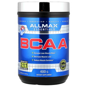 ALLMAX BCAA �y iHerb �A�C�n�[�u ���� �z �I�[���}�b�N�X �A�~�m�_ ���򍽃A�~�m�_ �K�{�A�~�m�_ ���C�V�� �o���� �C�\���C�V�� �G�b�Z���V�����Y �T�v�������g �T�v�� �p�E�_�[ ���� 400g