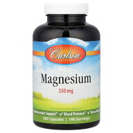 Carlson マグネシウム 【 iHerb アイハーブ 公式 】 カールソン ミネラル ミネラルサプリ カールソンラボ…