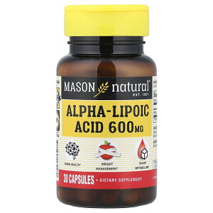 �y15%OFF�N�[�|����7/4 20:00~7/11 01:59�zMason Natural �A���t�@���|�_ �y iHerb �A�C�n�[�u ���� �z ���C�\���i�`�������Y ��-���|�_ �T�v�������g �T�v�� �J�v�Z�� 600mg 30��