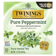 【7,000円以上購入で20%OFFクーポン★9/4 20:00~9/11 01:59】Twinings ピュア ペパーミントティー 【 iHe…