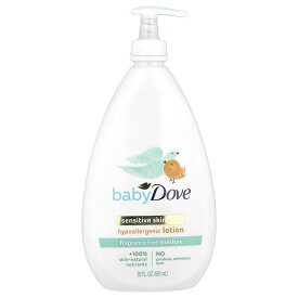 【15%OFFクーポン★4/4 00:00~4/10 01:59】Dove ベビー センシティブ スキンケア ローション 【 iHerb アイハーブ 公式 】 ダヴ 赤ちゃん用 ベビーローション 敏感肌 保湿 新生児 無香料 591ml