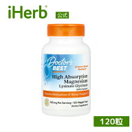 Doctor's Best マグネシウム 高吸収 【 iHerb アイハーブ 公式 】 ドクターズベスト キレート リシン酸 …
