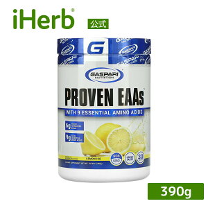 Gaspari Nutrition �v���[�u�� EAA �y iHerb �A�C�n�[�u ���� �z �M���X�p�� �j���[�g���V���� �K�{ �A�~�m�_ �p�E�_�[ �T�v�������g �T�v�� �g���v�g�t�@�� ���`�I�j�� BCAA ���� �������A�C�X 390g