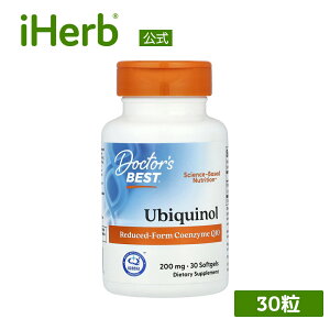 Doctor's Best ���r�L�m�[�� �y iHerb �A�C�n�[�u ���� �z �h�N�^�[�Y�x�X�g �T�v�������g �T�v�� �Ҍ��^ �R�G���U�C��Q10 CoQ10 Kaneka �J�l�J ���N�H�i �h�{�⏕�H�i �\�t�g�W�F�� 200mg 30��