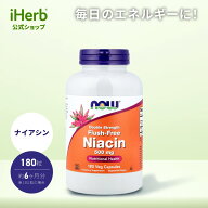 【7,000円以上購入で20%OFFクーポン★9/4 20:00~9/11 01:59】NOW Foods ナイアシン 【 iHerb アイハーブ …