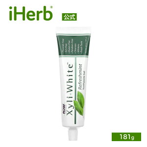 NOW Foods LVzCg  y iHerb ACn[u  z iEt[Y \[VY XyliWhite n~KL tbf Y sgp tbV~g 181g