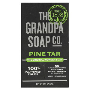 �O�����p �p�C���^�[�� �Ό� �y iHerb �A�C�n�[�u ���� �z �O�����p �\�[�v �J���p�j�[ The Grandpa Soap Co. �����j �Ō` �Ό� �΂��� �\�[�v �o�[�\�[�v �����_�[�\�[�v �A���� 92g