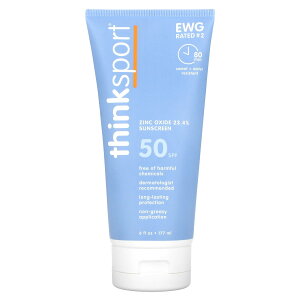 �y15%OFF�N�[�|����5/23 20:00~5/27 01:59�zthinksport ���Ă��~�� �y iHerb �A�C�n�[�u ���� �z think �V���N�X�|�[�c ���Ă��~�߃N���[�� �T���X�N���[�� �T���u���b�N �~�l���� �E�H�[�^�[�v���[�t SPF50+
