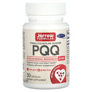 �yPOINT20�{��1/30 00:00�`2/11 23:59�zJarrow Formulas PQQ �y iHerb �A�C�n�[�u ���� �z �W�����E�t�H�[�~�����Y �W�����[�t�H�[�~�����Y �s�����L�m�����L�m�� �T�v�������g �T�v�� �J�v�Z�� 20mg 30��