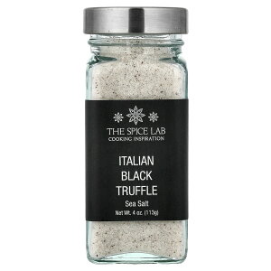 【POINT20倍★10/24 20:00〜10/27 9:59】The Spice Lab 黒トリュフ シーソルト 【 iHerb アイハーブ 公式 】 ザ・スパイスラボ イタリア産 シーソルト 113g